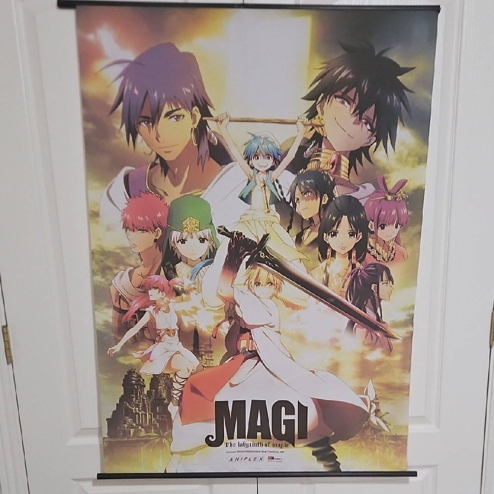 RARE Anime Magi Wallscroll